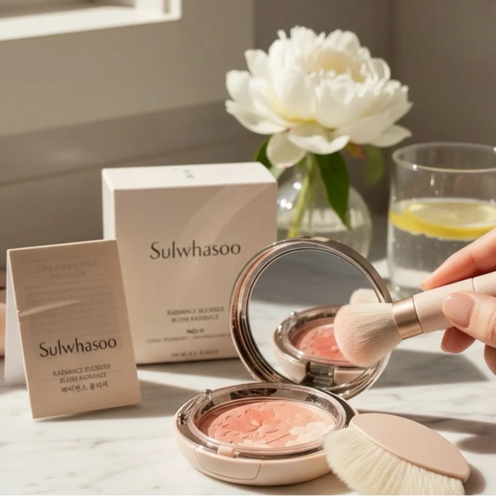 Sulwhasoo Radiance Blusher 10g in shade no.2 Coral Harmony Swirled